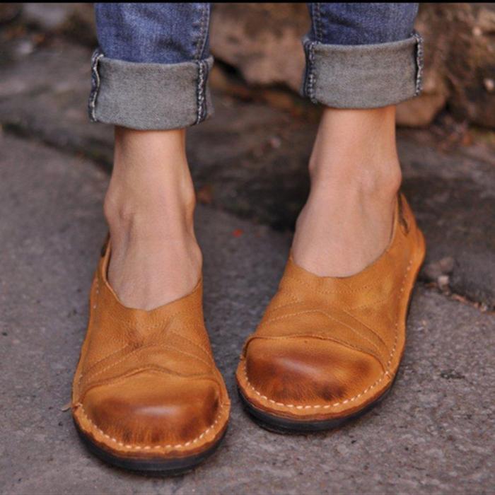 Women Soft Pu Flat Heel Spring/fall Loafers