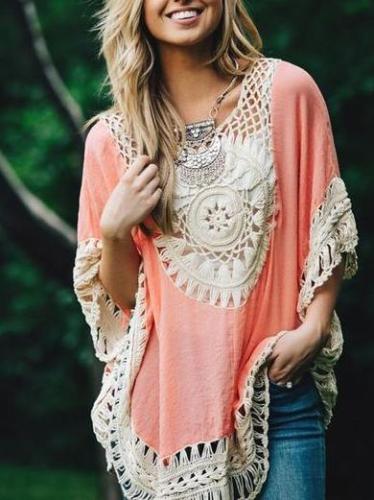 Crocheted Cotton Coverup