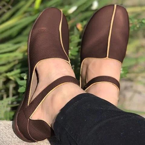 Pu Flat Heel Loafers