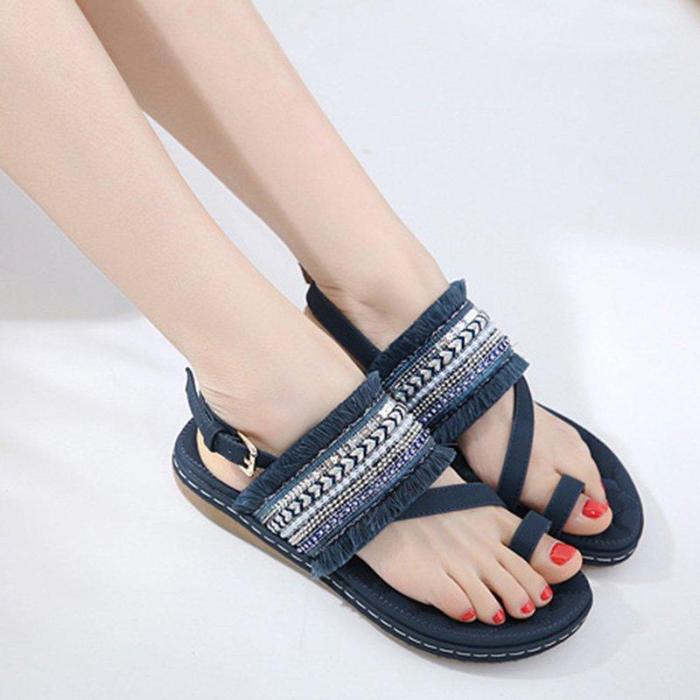 Women Summer Fashion Daily Flat Sandals