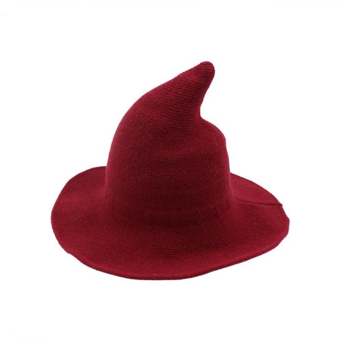 Halloween Witch Wool Hat