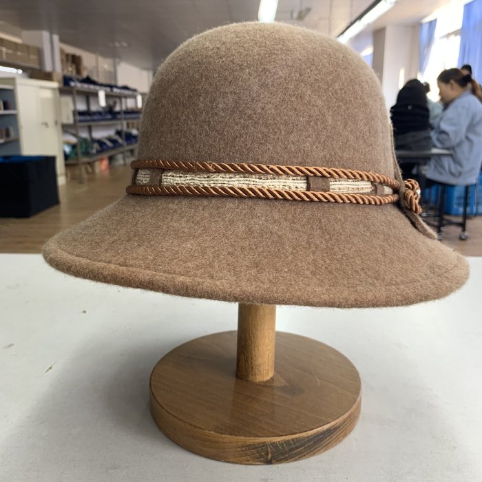 Women's Warm Wool Fisherman Hat Felt Hat