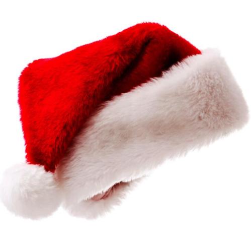 New Cute Red Christmas Hat Warm Cloth Cap Adult Child Family Hat Santa Claus Hat