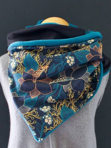 Multicolor Casual Floral-Print Scarves & Shawls