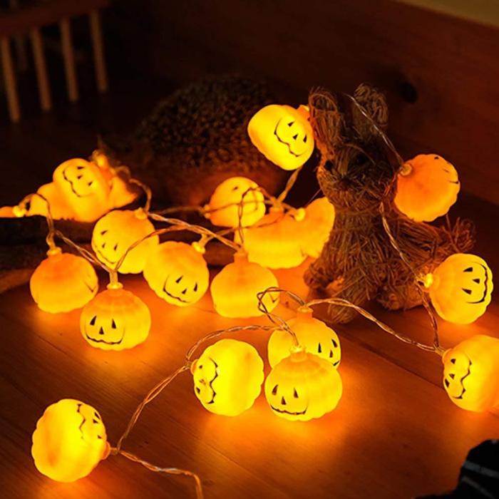 Halloween Pumpkin LED String Lights Garden Home Party Decoration Holiday String Light Halloween Lights