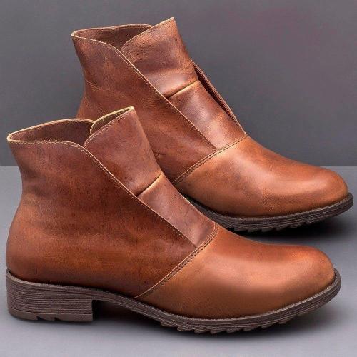 Leather Spring/fall Boots
