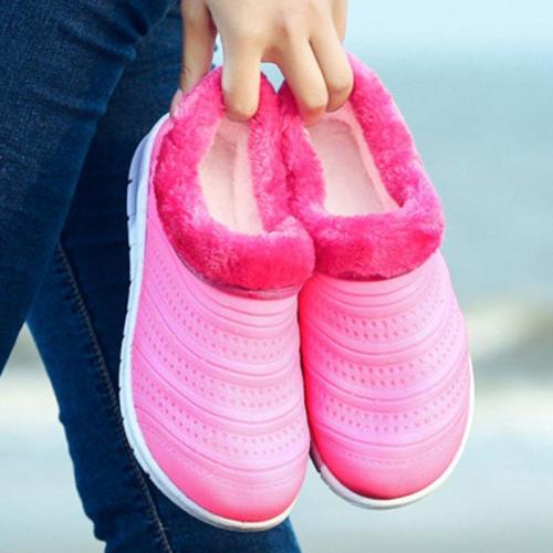 Women Snow Waterproof Loafers Booties Casual Shoes