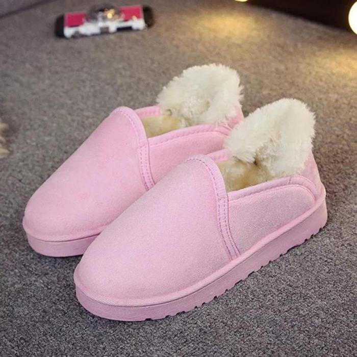 Women Snow Booties Casual Comfort Warm Shoes