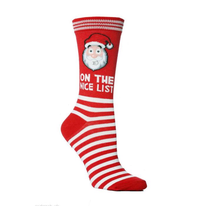 Christmas Socks NEW Elk Men's and Women's Stockings