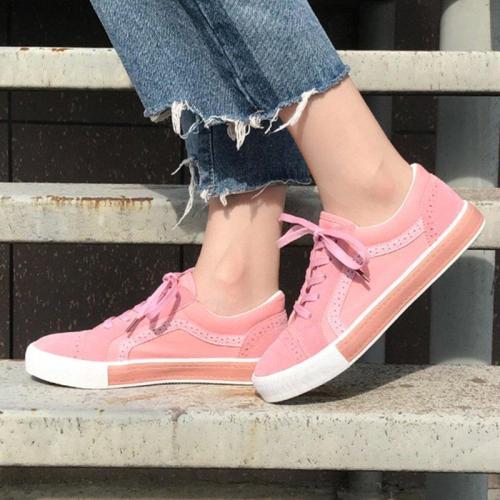 Women Athletic Sneakers Casual Lace Up Shoes