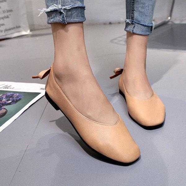 Bowknot Flat Soft Casual Shoes