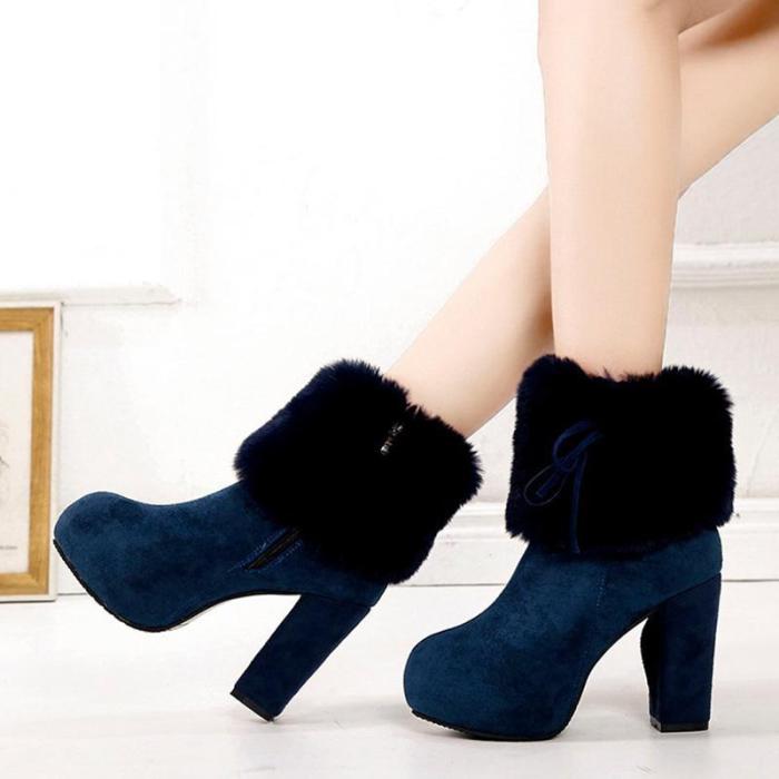 Holiday Fall Suede Boots