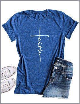 Round Neck Casual Shirts & Tops