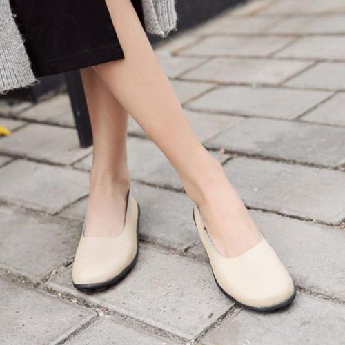 Summer Casual Leather Flats