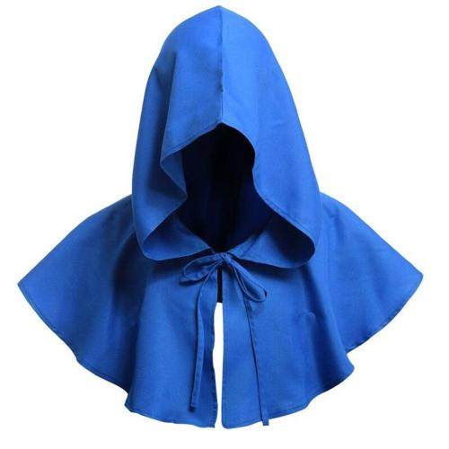 Party Cosplay Death Cloak Costumes Halloween Carnival Adults Hooded Cloak Retro Renaissance Priest Witch Wizard Devil Cape