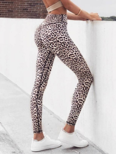 Leopard Yoga Hip Sexy Leggings