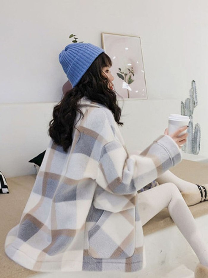 New Mink Fleece Outerwear Women Short Winter