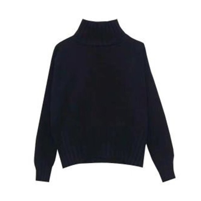 Loose Languid  Sweater Turtleneck Small Sweet Long Sleeve