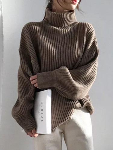 Vintage Thicken Striped Women Sweaters
