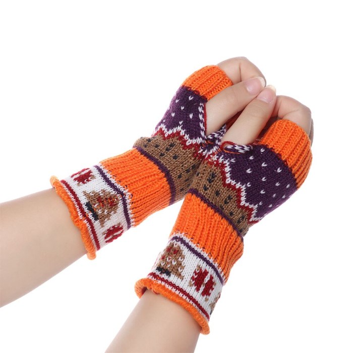 Arrival Winter Warm Long Knitted Gloves