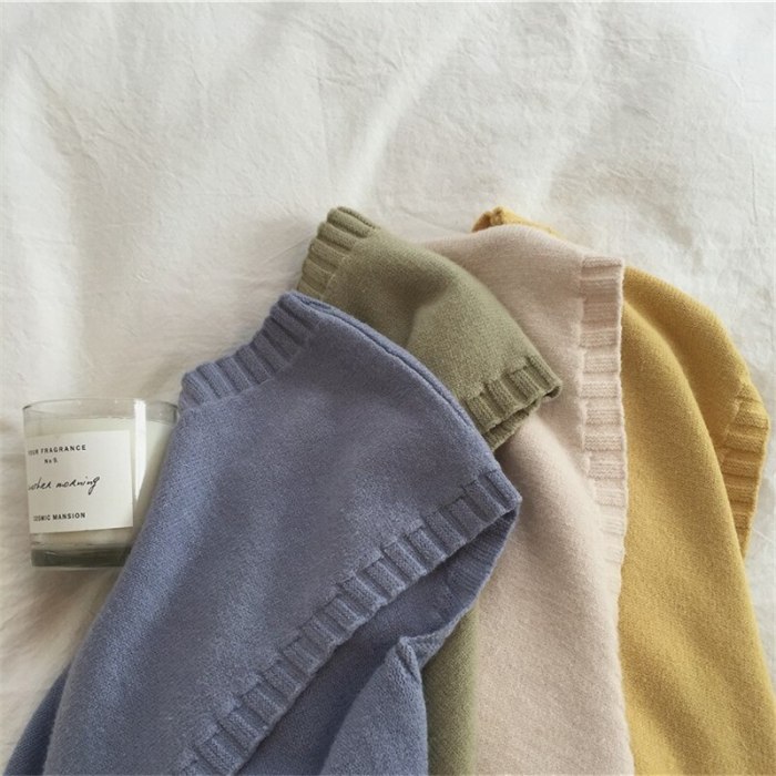 Women Casual Sweater Vest Sleeveless Knitwear