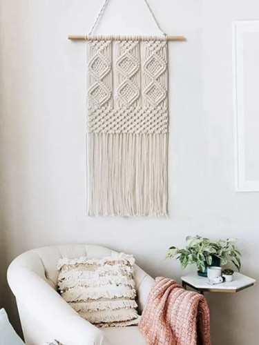 Handmade Wall Hanging Woven Tapestry-Bohemian Home Art Decoration