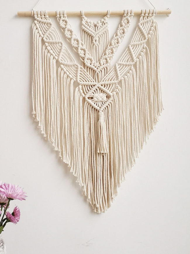 Macrame Wall Hanging Tapestry Wall Decor Bohemian Woven Home Decoration