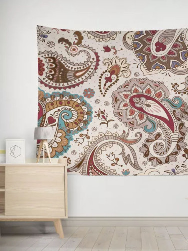 Decorative Bohemian Tapestry Printed White Tapestry Home Decor