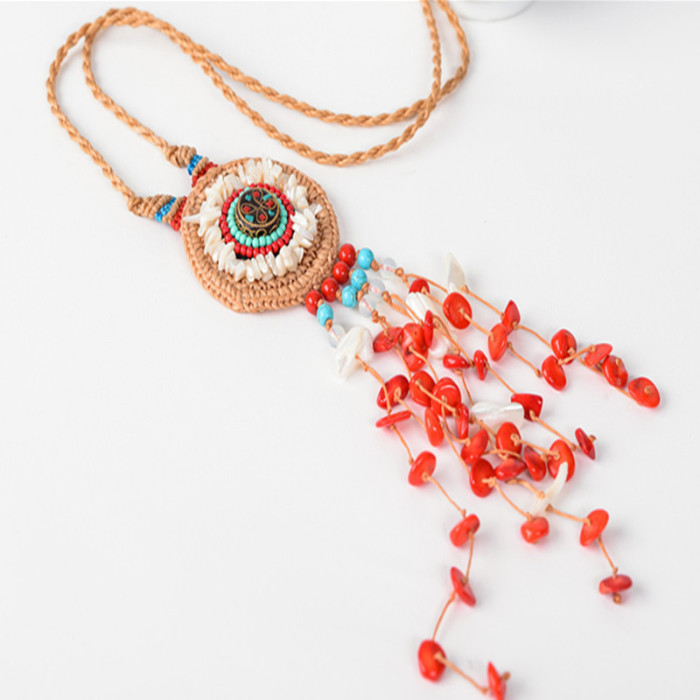 Boho Collar Statement Jewelry for Women Fashion Vintage Ethnic Style