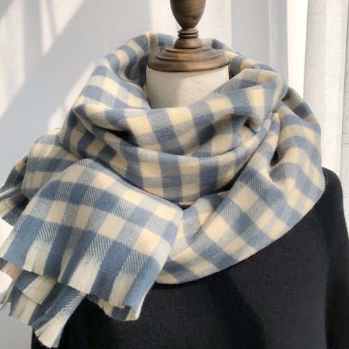New scarf Imitation cashmere scarf women's double face warm shawl