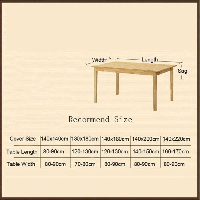 Home Decorative Table Cloth Linen Lace Tablecloth Rectangular Dining Table Cover Table Cloths