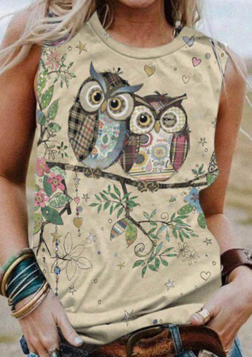 Aprmhisy Vintage Retro Time Print Tshirts Women New Summer Sleeveless O-Neck Casual Loose Tops Tees 3XL