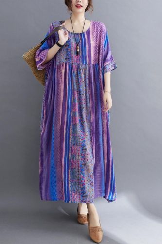 Fashion Indian Dress Women Traditional Long Gown Kurties Saree India Pakistan Clothing Muslim Bohemian Casual Cotton Maxi Robe