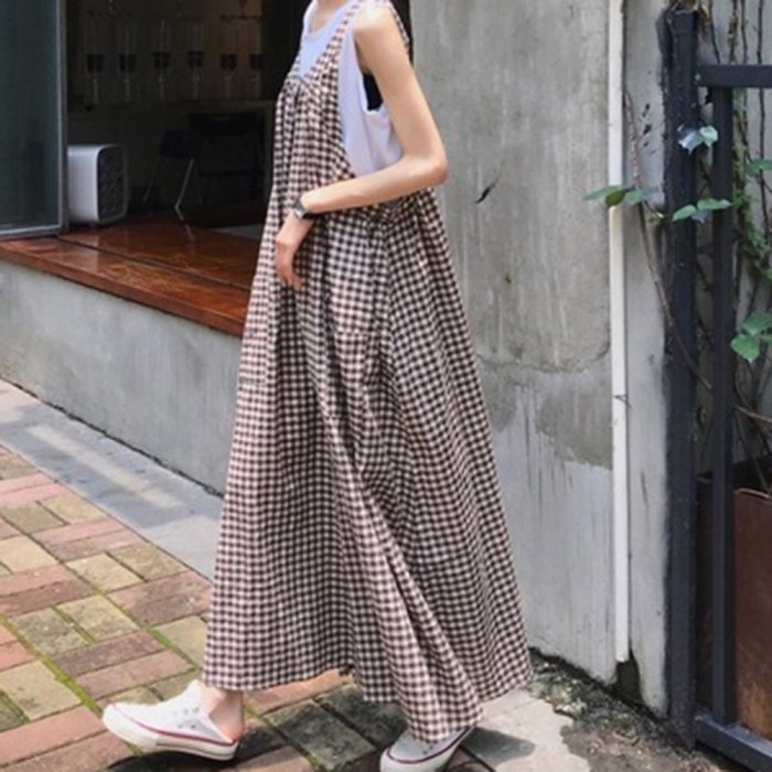2021 Oversize Summer Jumpsuit Korean Street Style Women Overall Rompers Casual Loose Mori Girl Wide Leg Long Jumpsuit Kawaii