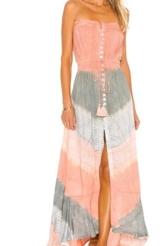 Printed Ruffle large swing leisure fashion comfortable mid waist 2021 summer fashion bra lace mid length dress