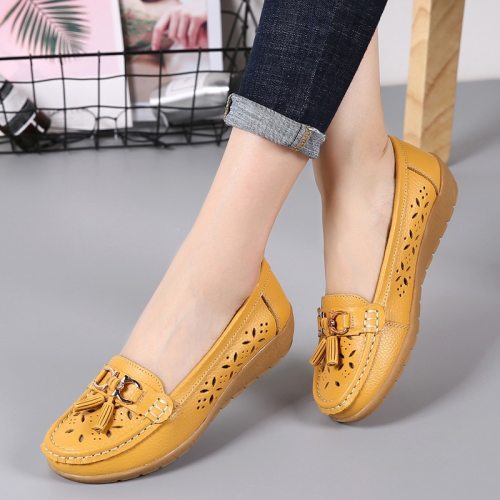 Women's Slip-On Genuine Leather Loafers