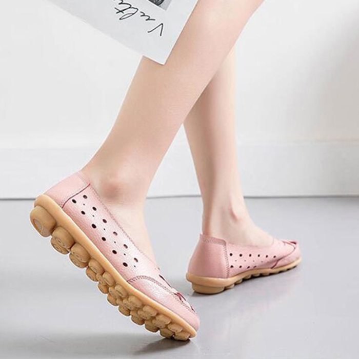 Leather Soft Bottom Comfort Shoes