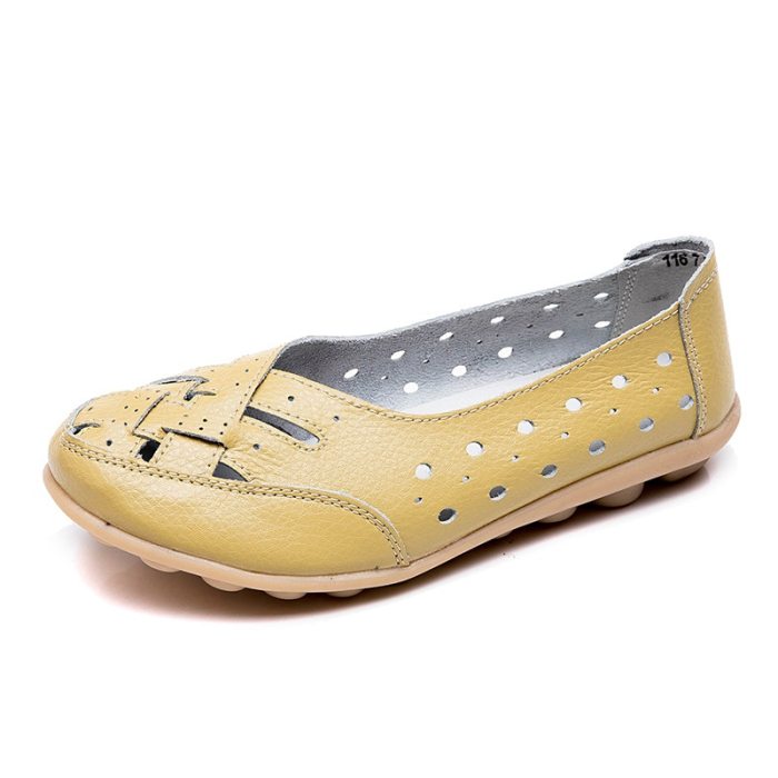 Leather Soft Bottom Comfort Shoes