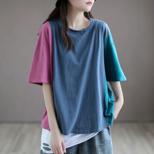 Women's New Trendy Top Design Sense Half Sleeve T-shirts
