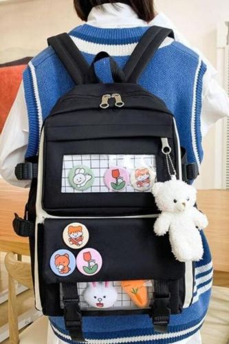 Kawaii Women's School Backpack Cute School Bags For Girls