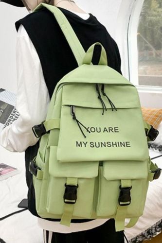 5Piece Set Kawaii Schoolbags for Teenage Girls Women Backpack 2021 Canvas Travel Back pack Student notebook Bookbags Schoolbag