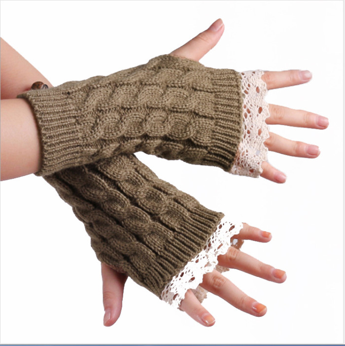 Seven Color Knitted Tribal Gloves & Mittens