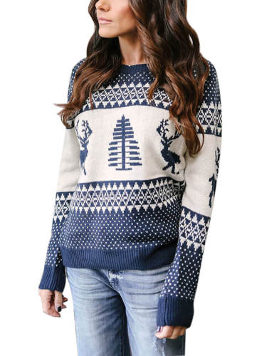 Autumn and winter women's sweater new Christmas fashion Pullover Sweater sweater women's stock