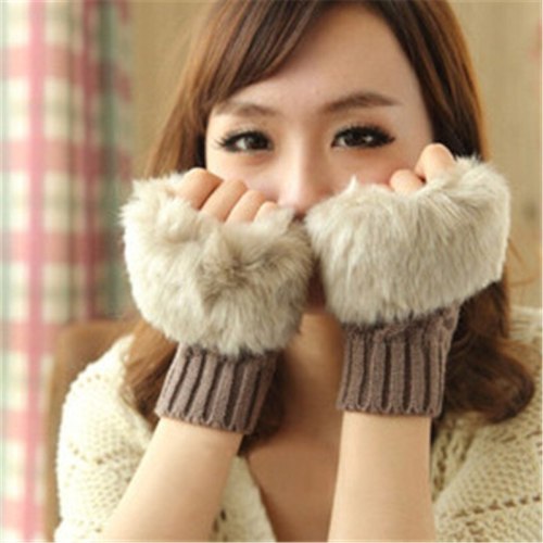 2022 winter gloves women guantes keep warm  soft warm mitten touch screen lady AW6254