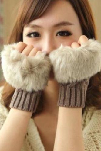 2022 winter gloves women guantes keep warm  soft warm mitten touch screen lady AW6254