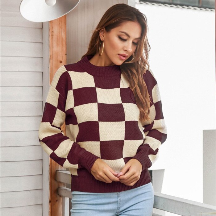 Woman Sweaters Knitting Casual Vintaeg Sweaters Fall Clothes for Women 2021 Fashion Sexy