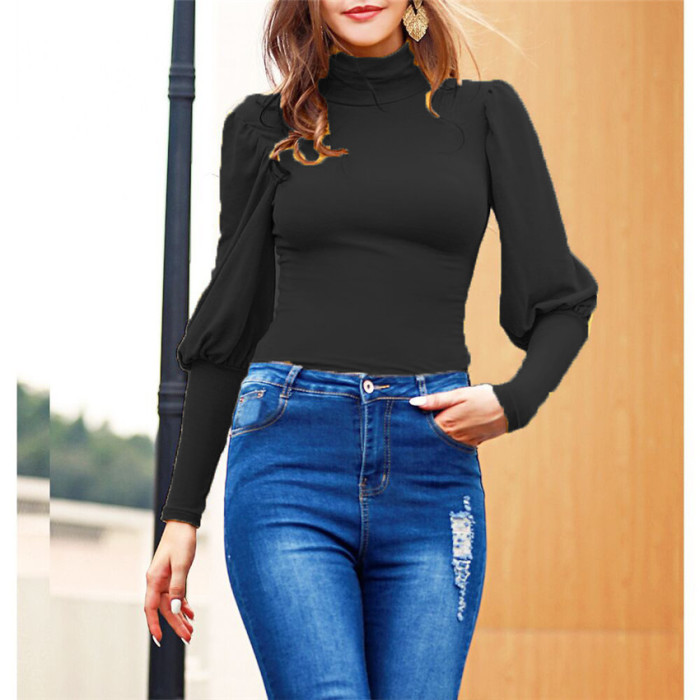 Woman Sweaters Pullover  Lady's Mesh Sweater Women's Long-Sleeved Top Femme Chandails