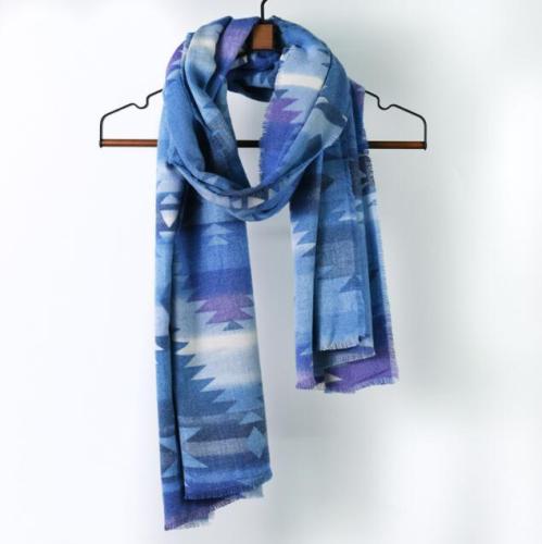 2021 Winter New Cashmere Scarf Women Warm Design Plaid Shawl Wrap Thick Knitted Pashmina Scarves Female Blanket Bandana