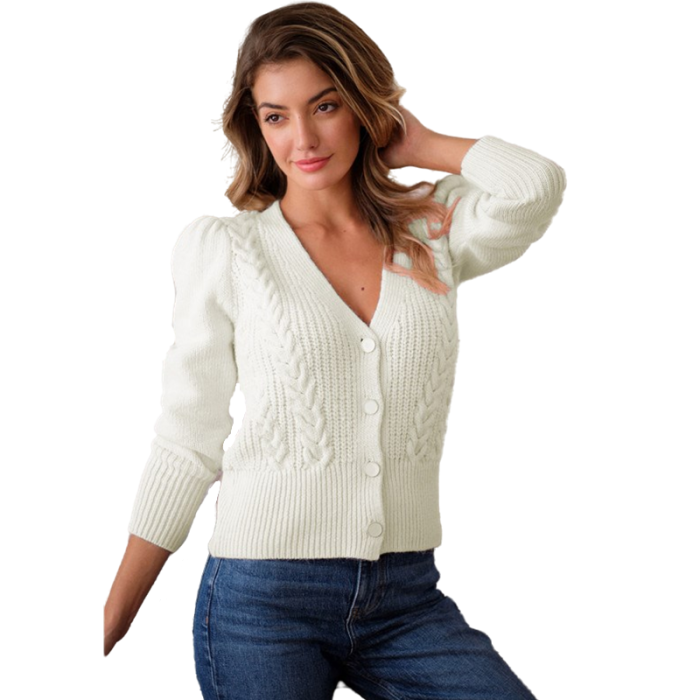 New Fashion Women's Autumn and Winter Oversized Loose Cardigan Sweater Knitted Sweater