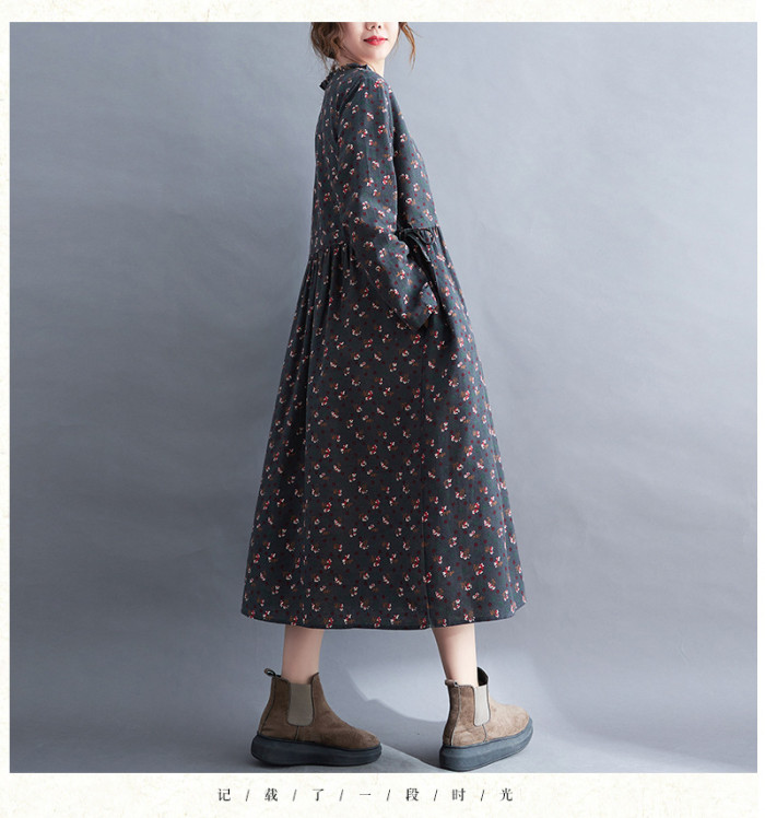 Polka Dot Hollow Out Shirt Dresses For Women Fashion Long Sleeve Loose Casual Midi Dress Elegant Clothes Spring Autumn 2022